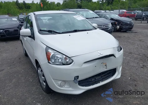 2015 Mitsubishi Mirage De from USA, damaged, VIN ML32A3HJ7FH036589